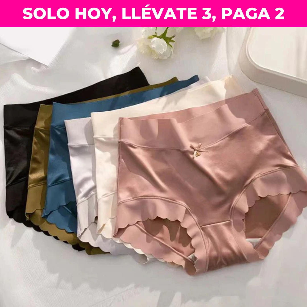 Calzones Seda Comfort 3 Piezas