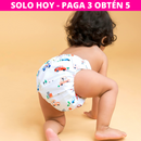 BebéLibre- Calzones y Calzoncillos Con Capa Absorbente (5 PIEZAS)